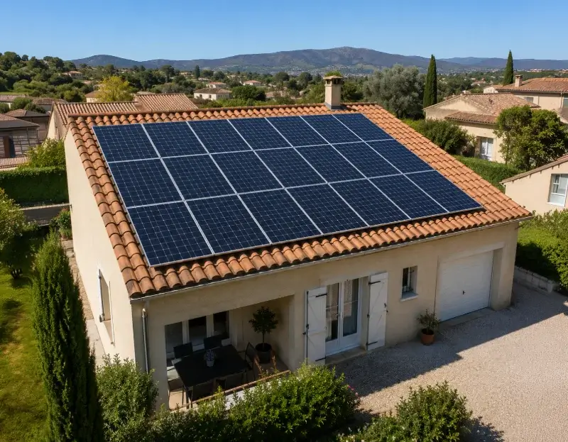 Prime à l'autoconsommation panneaux solaires Nérigean — aide financière de l'État